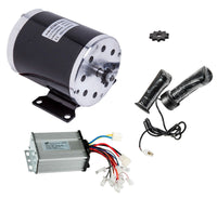 500W 24V electric scooter motor kit wBase+T8F Spk+Control reverse+Twist Throttle
