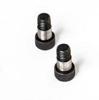 2x 750Lb 7 3/4 Shock w Bushing and L Fitting bolt on vertical lambodoors