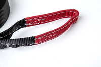 2" 4 TON 2x30 Tow Strap 30 ft w D-Rings sling UTV Recovery 4WD Snow Mud Pull