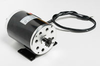 Scooter GoKart DC Electric Motor UNITE MY1020 26A 1000W 48V w Base #T8F sprocket