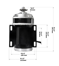 Electric Motor DC GEAR Reduction 1000W 48V+Reverse Control+FootThrottle+KeyLock
