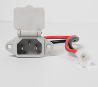 Charger cable adapter harness PC Plug Female 3 prong to quick connector 2 wires