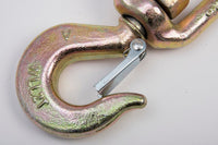 10 Pack Swivel Eye Hook G70 w Latch 5/8" Alloy Steel 2Ton Hoist Lifting Rigging