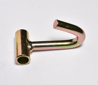 2x Ratchet Rubber Snap Handle 2" Tie Down w J Hook f Race Hauler Tow Truck Strap