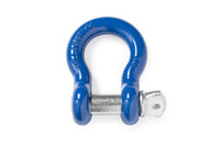 Pair of 3/4" Blue Bow Shackle 10500LB w galvanized pin