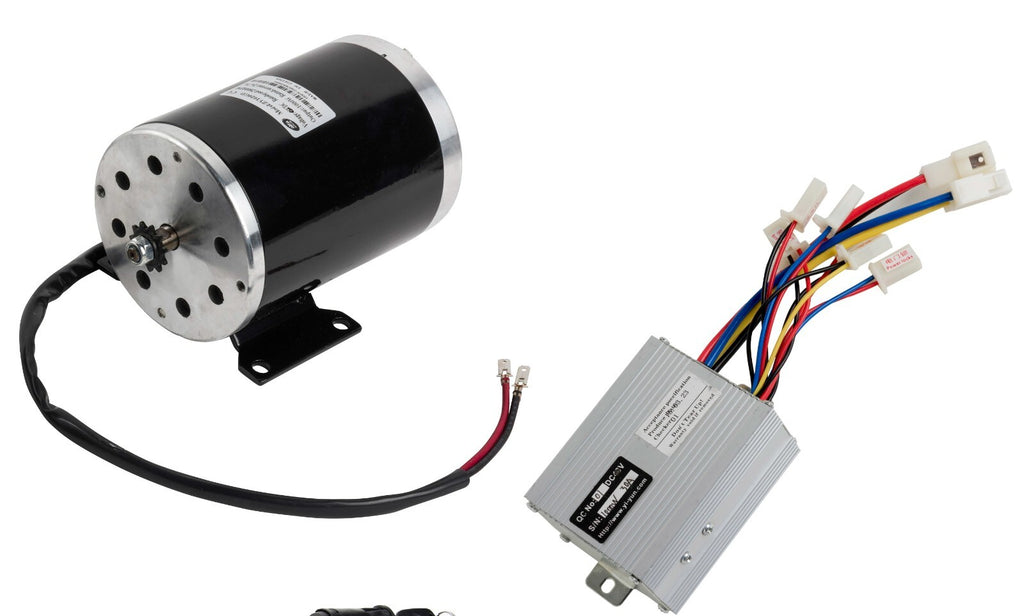 UNITE MY1020 35.6A 1000W 36V electric motor w Base  f scooter GoKart w Controlle