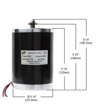 Electric Motor 500 W 24 V DC kit w Base Speed Control - Throttle & key f scooter