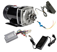 500W 24 V DC gear reduction electric motor+Rev Controller+Foot Throttle+KeyLock