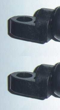 2x 550-1000lbs Lambo door shock f vertical hinge lamborghini w L fitting & Bolt