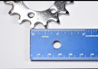 #410 1/2" Pitch 16T Sprocket 6 hole fix Drive w keyed Axle Shaft Hub Adapter DIY