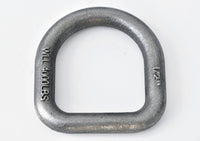 2x D Ring 1/2" Weld-On Tie Down Flatbed Truck Trailer Ratchet Strap Cargo Anchor