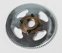 Sprocket chain wheel drive gear rear roller #25 89T 4 hole GoKart w 1" Hub