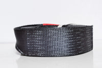 Tow Strap 20ft Snow Rescue 3x20 3" 20000 lbs 9Ton w 2x 7/8 Bow Shackles
