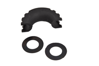 3/4" D-Ring Bow Shackle BLUE Screw Pin 10500LB Plastic noise vibration Protector
