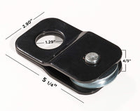 9000 lbs 4 TON vehicle recovery Winch Pulley Snatch Block off road ATV UTV SUV