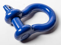 Open Box 4 Pack Blue 7/8" 6.5T Clevis Screw Pin Anchor Bow Shackle Rigging