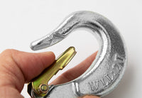 Sling Hook With Safety Latch  2 Ton WLL  New Rigging Pulley Heavy Duty