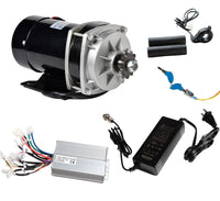 800W 36V gear reduction electric motor+ Controller+Charger+Thumb-Throttle+Switch