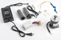 150W Electric Motor w Sprocket+Speed Control+Twist Throttle+Key Lock & Charger