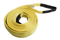 2x Tow Strap 20000lb 9T 2"x20' 2x20 Snow recover Auto SUV Truck winch off-road