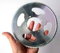 Sprocket chain wheel drive gear rear roller #25 89T 4 hole GoKart w 3/4" Hub