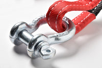 2" 4 TON 2x30 Tow Strap 30 ft w D-Rings sling UTV Recovery 4WD Snow Mud Pull