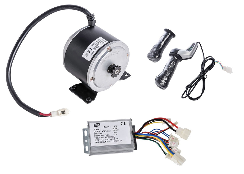 Electric Motor Kit Cart Over Volt 500 Watt 36V  Currie XYD-6B2 + Controller Ind