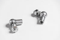 2x Lambo Door Gas Shock M12 1000 LBS 7.5" length w L-Fitting and Ball Joint