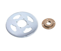 Sprocket chain wheel drive gear rear roller #25 89T 4 hole GoKart w 1 1/6" Hub