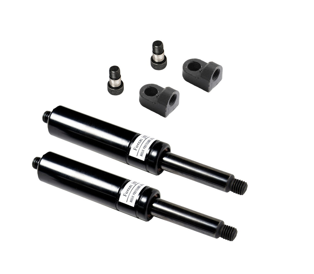 2x 1000lbs Lambo door shock f vertical hinge lamborghini w L fitting & Bolt