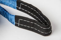 Tow Strap Winch Tree Saver 3" BLUE 12T 26000lb 3x10 ft protector SUV Truck Snow