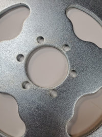 Sprocket Axle Shaft Hub #35 3/8" Pitch 58T 6 hole fix Drive w 1/2" keyed Adapter