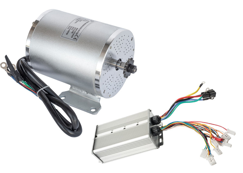 Electric Brushless Motor 2500W 60V GoKart BOMA BLDC+42A controller Scooter Trike