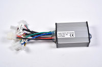 500W 24V electric motor MY1020 kit w Base+Speed Controller f Scooter GoKart DIY