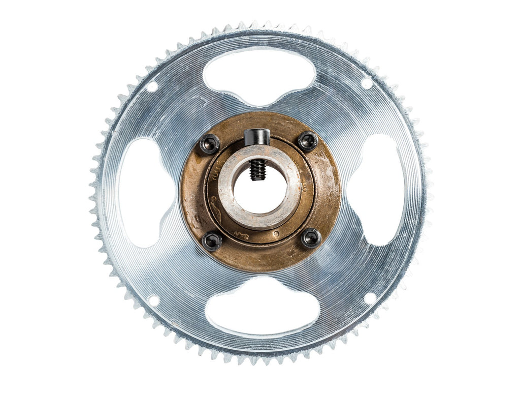 Sprocket chain wheel drive gear rear roller #25 80T 4 hole GoKart w 7/8 Adapter