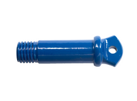 Two 3/4" Galvanized Bow Shackles 10500LB Blue pin w noise vibration Protector