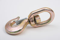 2 Swivel Eye Hook 2 Ton Hoist Lifting Rigging G70 w Latch 5/8" Alloy Steel Crane