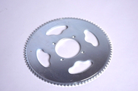 Sprocket chain wheel drive gear rear roller #25 89T 4 hole GoKart w 7/8" Hub