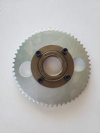#T8F 8mm 54T 4 hole Sprocket chain drive gear+Free wheel f rear wheel GoKart ATV