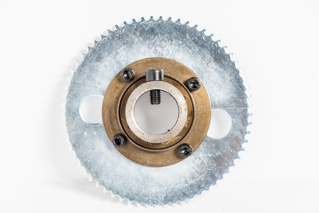 #25 65T 4 hole Sprocket chain drive gear f rear wheel GoKart Scooter 1 1/8" hub