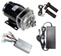 1000W 48V GEAR Reduction electric motor+Reverse Controller+Throttle 3sp+Charger