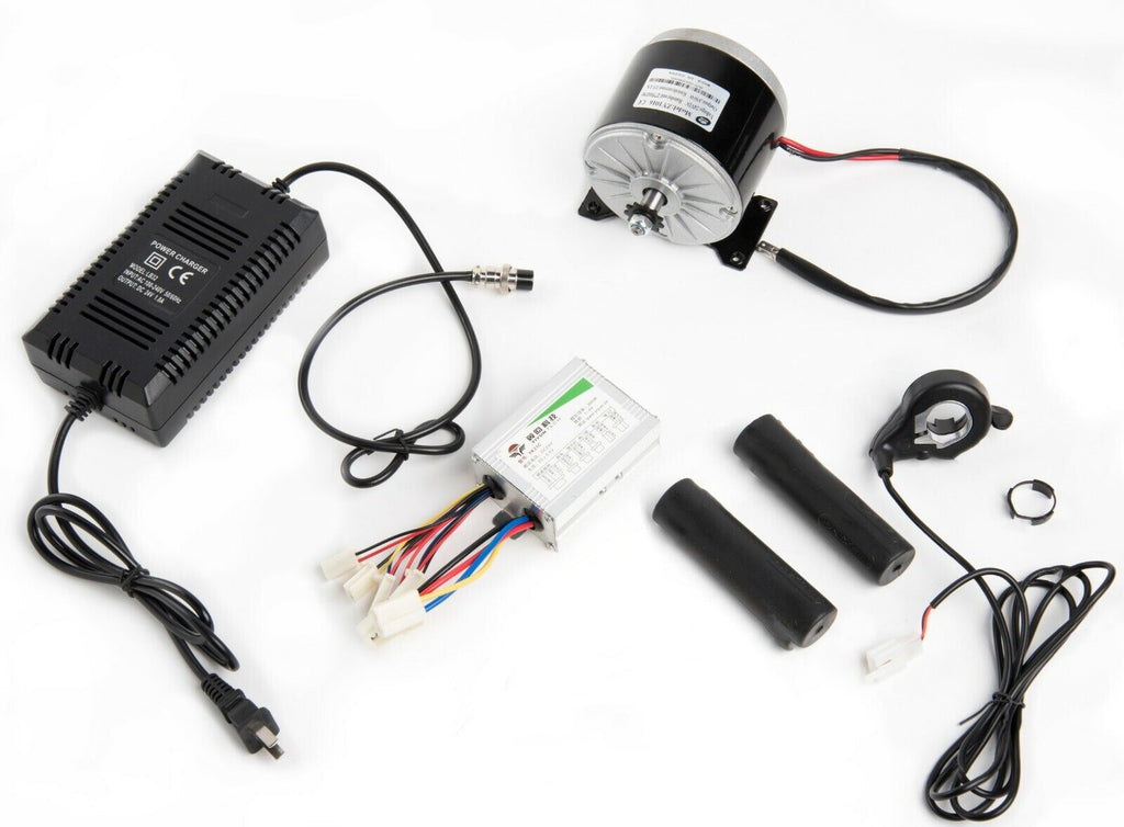 350W 24V MY1016 electric motor kit w speed controller Thumb Throttle & charger