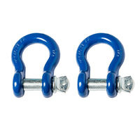 3" 26000lbs 3x20 12T Tow Strap 30ft winch off-road snatch recovery+Bow Shackles