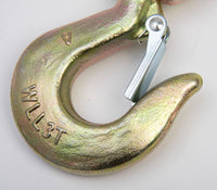 2 Swivel Eye Hook 3 Ton Hoist Lifting Rigging G70 w Latch 5/8" Alloy Steel Crane