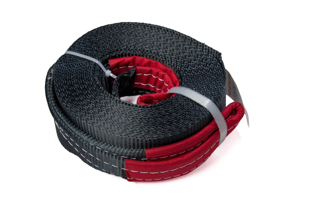 Tow Strap 30ft 3" Recovery Rescue 6.5T 14000 LB Winch Heavy Duty 3x30 Jeep 4x4