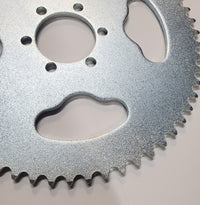 Sprocket Axle Shaft Hub #35 3/8" Pitch 58T 6 hole fix Drive w 1/2" keyed Adapter