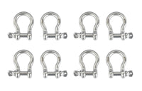 Pack of 20 Bow Shackle 5mm 3/16" Stainless Steel 304  Marine Clevis Boat Rigging