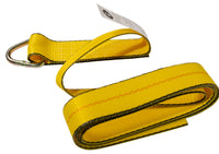 12pc 4-set Lasso Wheel Tow Tie Down Axle Strap Ratchet J Finger Hook Tire Towing