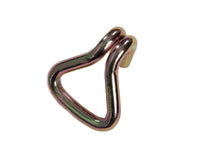 10 pcs - 2" 5T JJ Double J Wire Hook tie down strap cargo webbing rigging