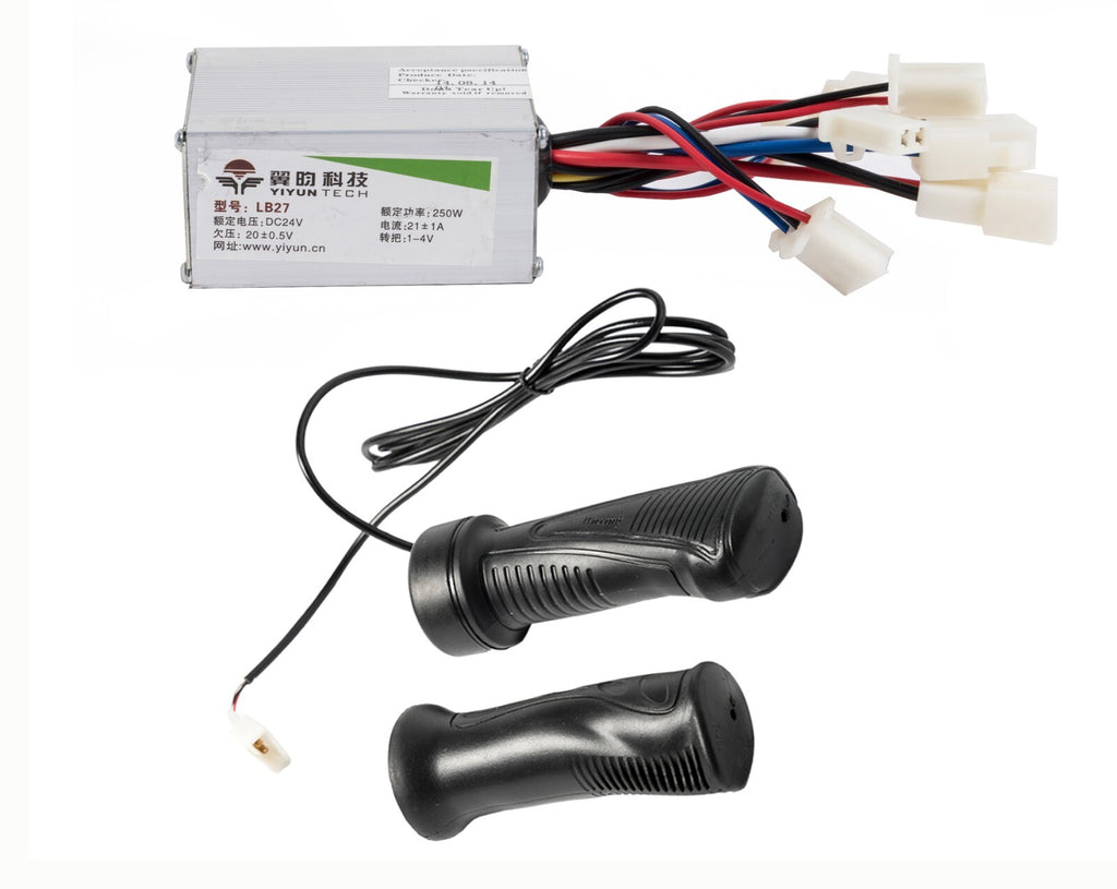 250 Watt 24 Volt speed controller & Hand Throttle f scooter gokartelectric motor